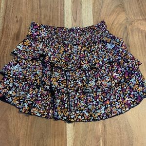 Volcome Floral Mini Skirt